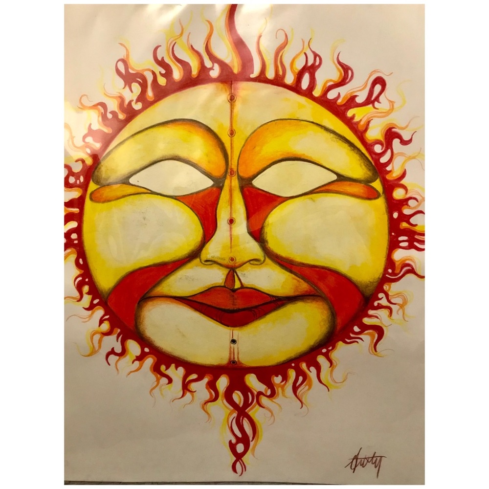 Sunburst by Artist Anthony Burks Sr